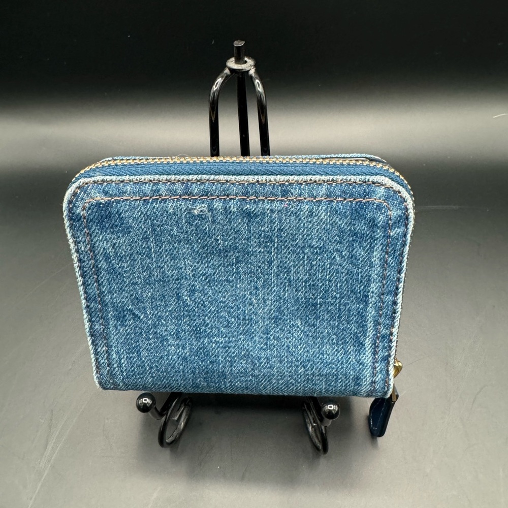 Coach Denim Bifold Wallet - Picture 2 of 5